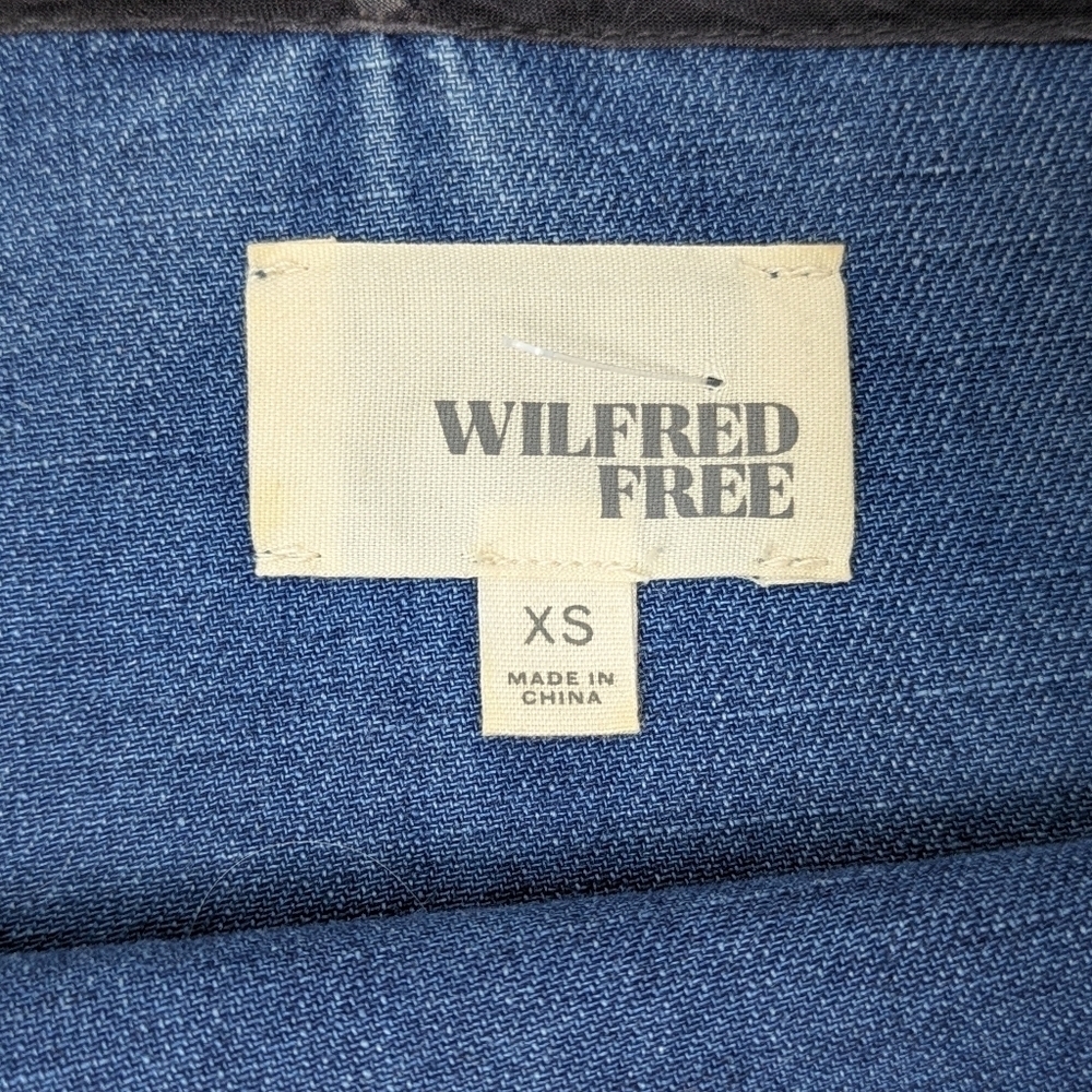 Aritzia Wilfred Free Nori denim dress size XS - Picture 4 of 11